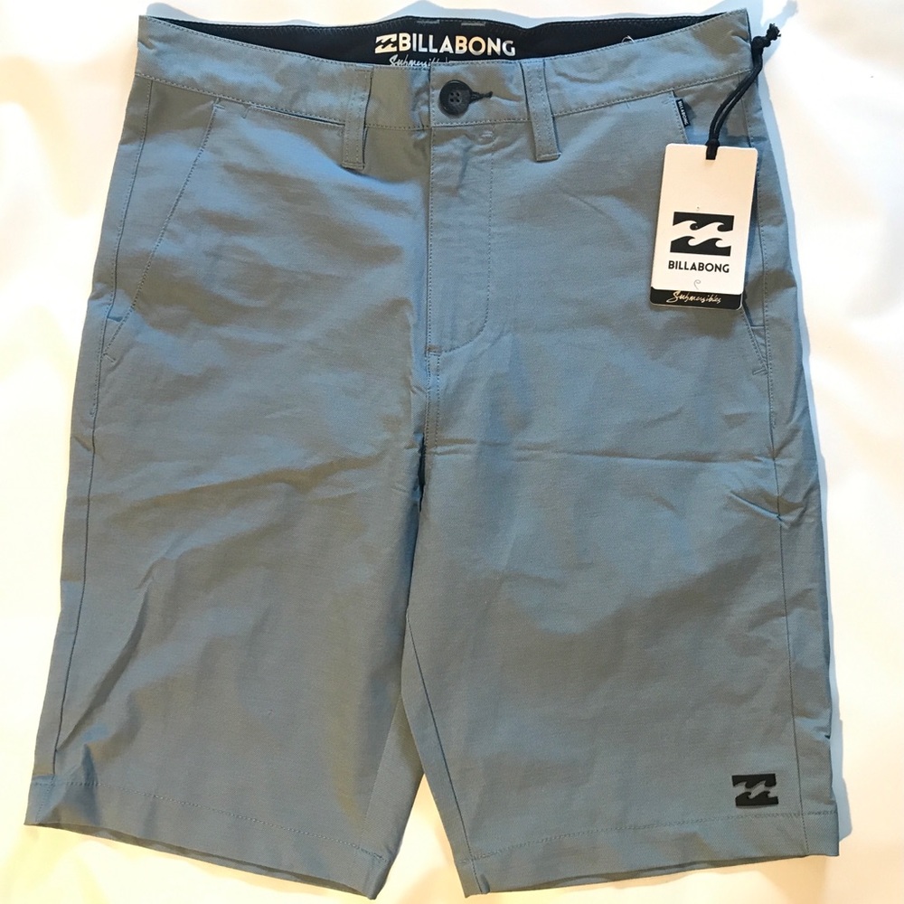 Billabong Men's Slate Blue Hybrid Shorts Submersible CrossfireX 28